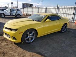 Salvage cars for sale at Dyer, IN auction: 2014 Chevrolet Camaro LT