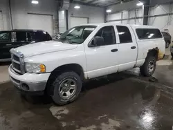 Salvage cars for sale from Copart Ham Lake, MN: 2004 Dodge RAM 1500 ST