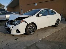 Salvage cars for sale from Copart Hayward, CA: 2015 Toyota Corolla L