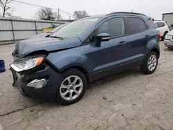 Salvage cars for sale at Lebanon, TN auction: 2021 Ford Ecosport SE