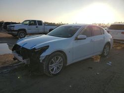 Salvage cars for sale from Copart Houston, TX: 2015 Infiniti Q40