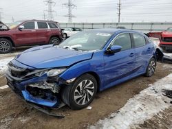 Honda Civic salvage cars for sale: 2017 Honda Civic LX