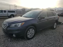 Salvage cars for sale at Magna, UT auction: 2015 Subaru Outback 2.5I Premium