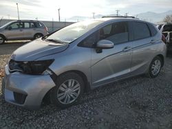 Salvage cars for sale at Magna, UT auction: 2017 Honda FIT LX