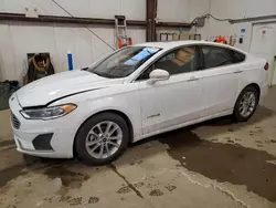 Ford salvage cars for sale: 2019 Ford Fusion SEL