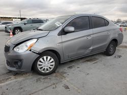 Salvage cars for sale at Grand Prairie, TX auction: 2020 Mitsubishi Mirage G4 ES