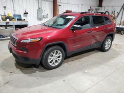 Salvage cars for sale from Copart Billings, MT: 2017 Jeep Cherokee Sport