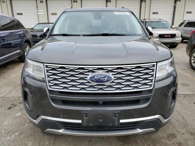 2018 Ford Explorer Platinum