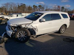 Salvage cars for sale from Copart Glassboro, NJ: 2018 Dodge Durango SXT