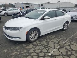 Salvage cars for sale at Vallejo, CA auction: 2016 Chrysler 200 Limited