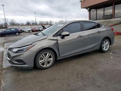 Salvage cars for sale at Fort Wayne, IN auction: 2017 Chevrolet Cruze LT