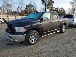 Salvage cars for sale at Hampton, VA auction: 2016 Dodge 1500 Laramie