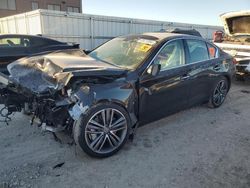 Salvage cars for sale at Kansas City, KS auction: 2014 Infiniti Q50 Base