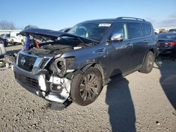 Nissan salvage cars for sale: 2019 Nissan Armada SV