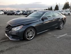 Salvage cars for sale from Copart Rancho Cucamonga, CA: 2014 Mercedes-Benz E 550