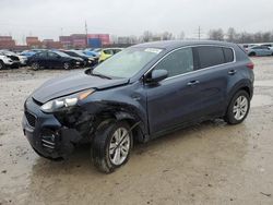 Salvage Cars with No Bids Yet For Sale at auction: 2017 KIA Sportage LX