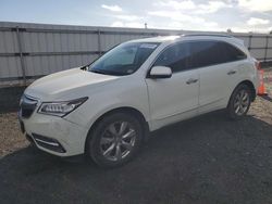 2015 Acura MDX Advance en venta en Fredericksburg, VA