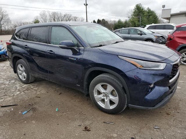 2021 Toyota Highlander Hybrid LE