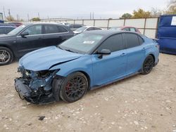 Salvage cars for sale at Haslet, TX auction: 2022 Toyota Camry TRD