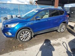 Carros salvage sin ofertas aún a la venta en subasta: 2017 Ford Escape Titanium