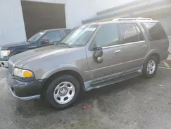 Vehiculos salvage en venta de Copart Savannah, GA: 2002 Lincoln Navigator