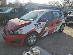 Salvage cars for sale at Wichita, KS auction: 2012 Chevrolet Sonic LS