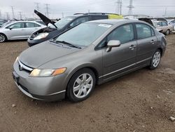 Salvage cars for sale at Elgin, IL auction: 2008 Honda Civic LX