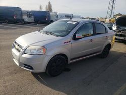 Salvage cars for sale at Hayward, CA auction: 2010 Chevrolet Aveo LS