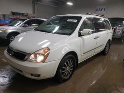 Salvage cars for sale at Elgin, IL auction: 2012 KIA Sedona EX