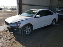 Salvage cars for sale at Houston, TX auction: 2013 Volkswagen Passat SE