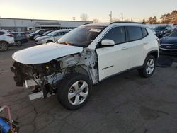 Salvage cars for sale at New Britain, CT auction: 2018 Jeep Compass Latitude