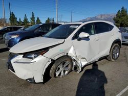 Salvage cars for sale at Rancho Cucamonga, CA auction: 2017 Lexus NX 200T Base