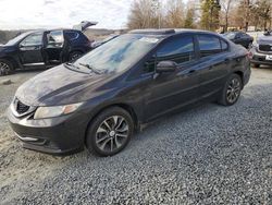 Salvage cars for sale at Concord, NC auction: 2014 Honda Civic EX