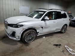 BMW salvage cars for sale: 2022 BMW X7 XDRIVE40I