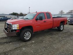 Salvage cars for sale at Sacramento, CA auction: 2011 Chevrolet Silverado K3500 LT