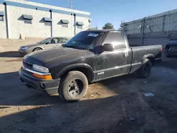 Chevrolet S10 salvage cars for sale: 2002 Chevrolet S Truck S10