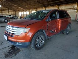 Salvage cars for sale at auction: 2007 Ford Edge SEL Plus