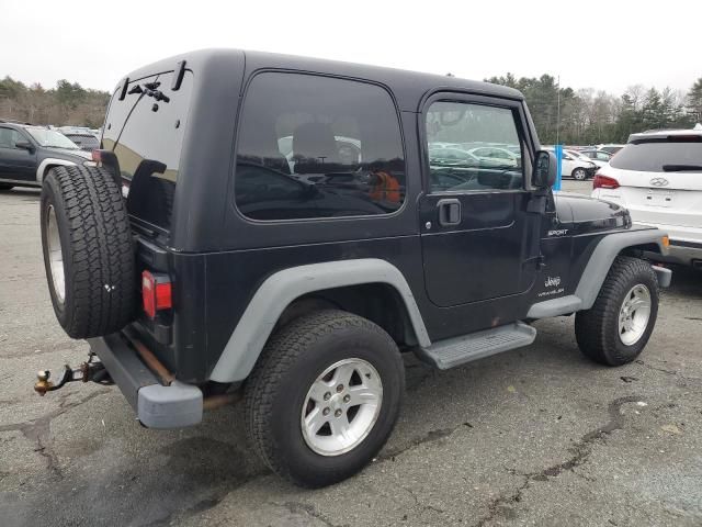 2006 Jeep Wrangler / TJ Sport