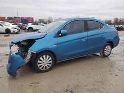 Vehiculos salvage en venta de Copart Columbus, OH: 2020 Mitsubishi Mirage G4 ES