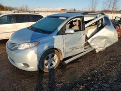 Salvage cars for sale at Columbia Station, OH auction: 2015 Toyota Sienna LE