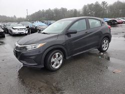 Salvage cars for sale at Exeter, RI auction: 2019 Honda HR-V LX