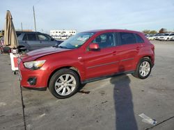 Salvage cars for sale at Grand Prairie, TX auction: 2013 Mitsubishi Outlander Sport ES