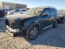 Salvage cars for sale at Kansas City, KS auction: 2022 Nissan Pathfinder Platinum