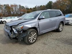 Toyota salvage cars for sale: 2008 Toyota Highlander Hybrid Limited