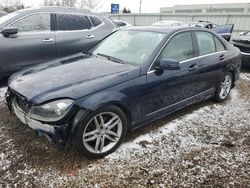 Mercedes-Benz salvage cars for sale: 2012 Mercedes-Benz C 300 4matic