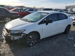 Salvage cars for sale at Cahokia Heights, IL auction: 2013 Honda Civic LX