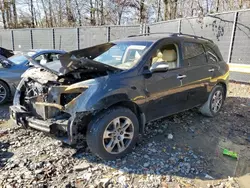 Salvage cars for sale at Waldorf, MD auction: 2007 Acura MDX Technology