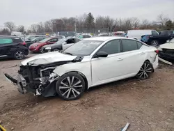 Salvage cars for sale at Chalfont, PA auction: 2021 Nissan Altima SR