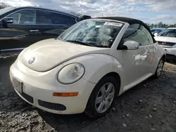 Volkswagen Beetle salvage cars for sale: 2007 Volkswagen New Beetle Convertible Option Package 1