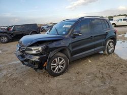 Salvage cars for sale at Houston, TX auction: 2016 Volkswagen Tiguan S